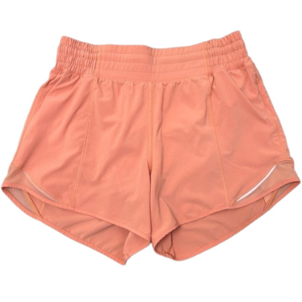 lululemon athletica Orange Athletic Shorts